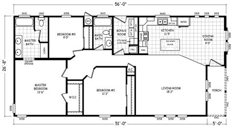 (+10) Double Wide Trailer Floor Plans Amazing Concept Image Collection