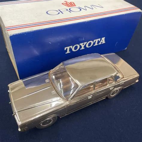 TOYOTA CROWN CIGARETTE case limited edition minicar statues length 19cm ...