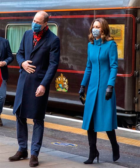 William and Kate's Royal Train Tour: They've Set off on the Royal Train