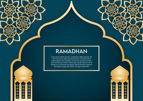 Premium Vector | Vector luxury islamic ramadan background