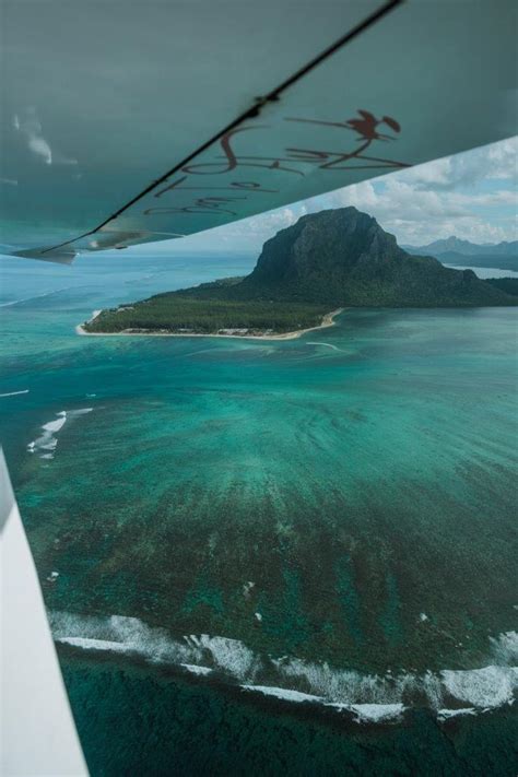 Flying Over Mauritius' Underwater Waterfall | Jana Meerman