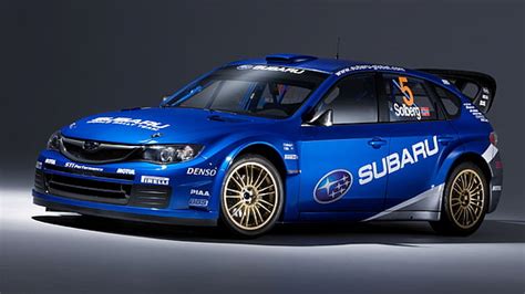 Online crop | HD wallpaper: blue Subaru Impreza rally car, road, turn ...