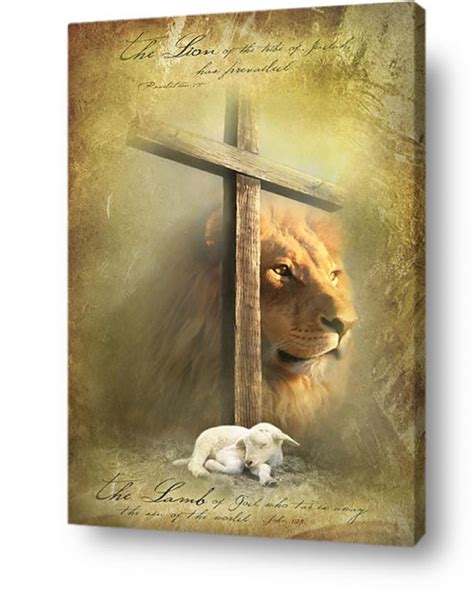 Behold the Lamb of God Wall Decor - Paradise Canvas Prints