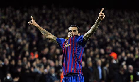 The football player of Barcelona Daniel Alves scored a goal, dani alves HD wallpaper | Pxfuel