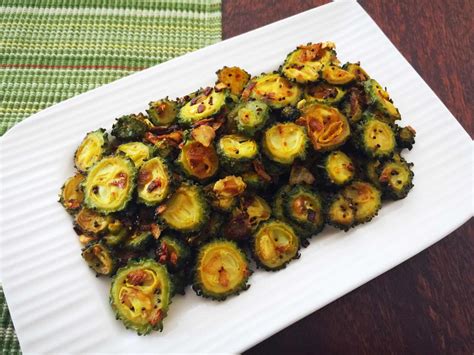 Classic Pavakkai Varuval - Bittergourd Stir Fry Recipe by Archana's Kitchen