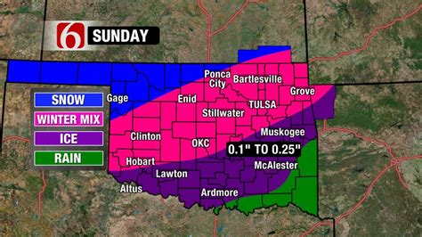 Sleet Storm Still Set for Sunday