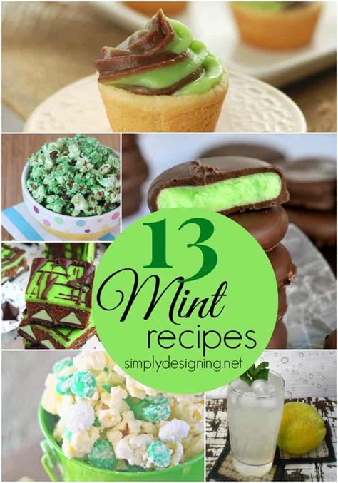 13 Mint Recipes | Simply Designing with Ashley