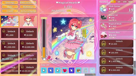 Magical Girl Clicker | gameplay (videogame) - YouTube