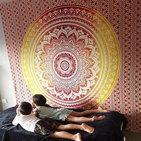 Mandala wall tapestry mandala art wall hanging | Etsy