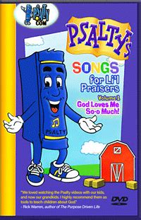 Psalty's Songs for Li'l Praisers DvD Vol 1 "GOD LOVES ME So-o MUCH!" . . . DvD DOWNLOAD - PSALTY.COM