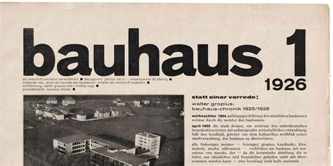 Typefaces Used by the Bauhaus - Letterform Archive