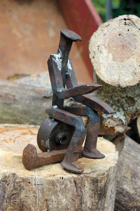 Railroad Spike Man by CrystalMarineGallery on DeviantArt | Railroad ...