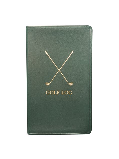 Graphic Image Golf Log Book - Portable Green Leather-Bound Scorekeeping Journal - Walmart.com ...