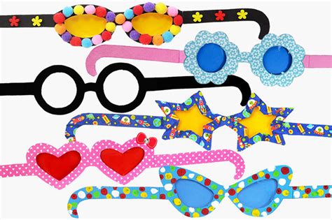 Paper Eyeglasses | Kids' Crafts | Fun Craft Ideas | FirstPalette.com