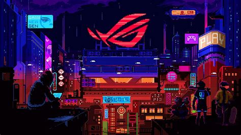 ROG Design. Computer , Animated for pc, Cool pixel art, Pixel Art Gaming HD wallpaper | Pxfuel