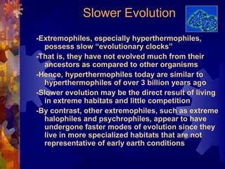 Extremophiles imp. 1 | PPT