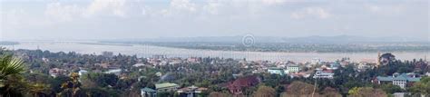 View of Mawlamyine editorial image. Image of town, burma - 90858220