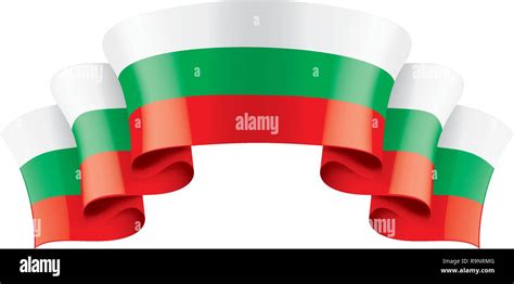 Bulgaria flag, vector illustration on a white background Stock Vector ...