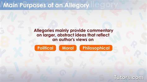 What Is Allegory In Literature? Definition, Examples Of, 43% OFF