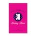 30th Birthday Wine Label 4x6.5 Birthday Blend Aged to - Etsy