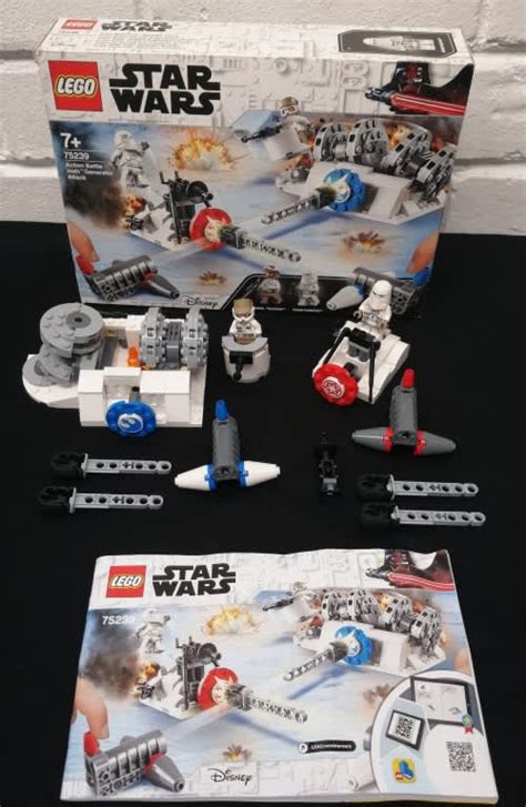 LEGO Sets - Lego Star Wars #75239 Action Battle Hoth, Generator Attack Set Complete With Box And ...