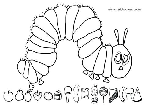 Very Hungry Caterpillar Coloring Pages Printables at GetColorings.com ...