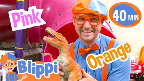 Blippi Learns Colors at Amy's Playground! | BEST OF BLIPPI TOYS | Educational Videos for Kids