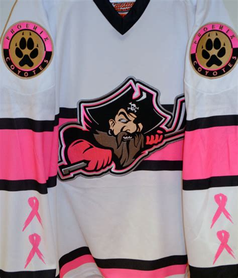 Portland Pirates Unveil Pink in the Rink Jersey – SportsLogos.Net News