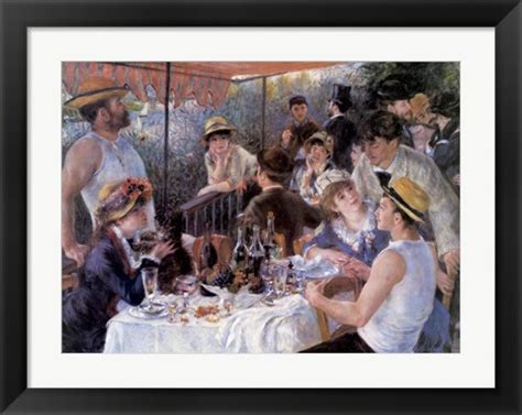 Le Dejeuner des Canotiers Painting by Pierre-Auguste Renoir at FramedArt.com