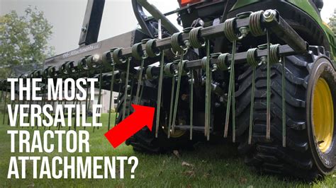 TRACTOR RAKE! 1 TOOL TO DETHATCH, SCRATCH, & BATCH 🤩🚜👨‍🌾 | You've heard us talk about CMP's ...