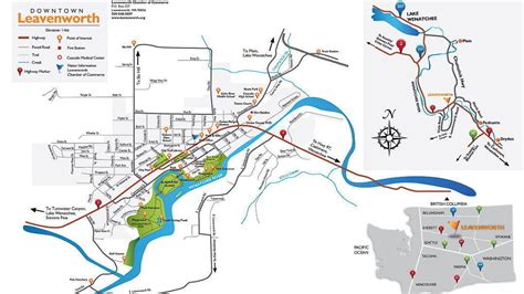 Maps | Leavenworth Washington