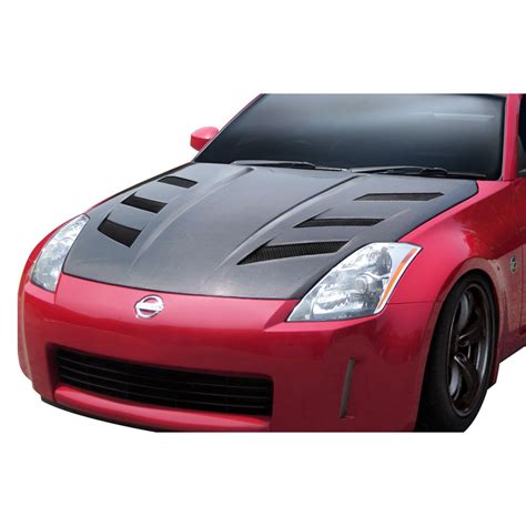 Carbon Creations® 112955 - Nissan 350Z 2004 DriTech AM-S Style Carbon Fiber Hood