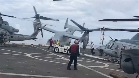 Deadly MV-22 Osprey Crash Caught On Video