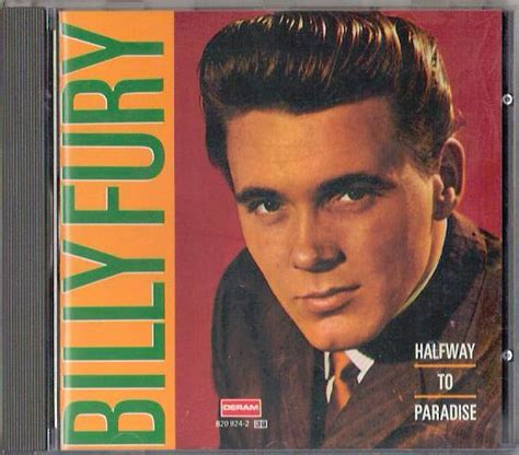 Billy Fury - Halfway To Paradise (1990, CD) | Discogs