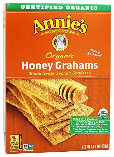 Annie's Organic Graham Crackers, Honey, 14.4 Ounce | flowersnhoney | fresh flowers and the best ...