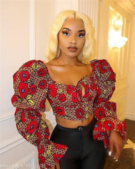 Can We Tempt You With These 7 Stunning Ankara Tops? – A Million Styles