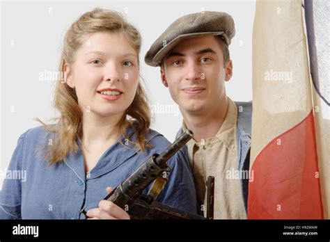 French resistance women hi-res stock photography and images - Alamy