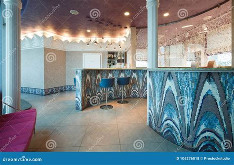 Reception Desk at Spa or Beauty Salon Stock Photo - Image of elegance, entrance: 106276818