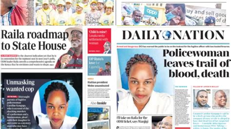 Standard Newspaper Kenya News | Daily Updates | TUKO