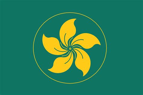 My non-communist redesign of Hong Kong's flag : r/vexillology
