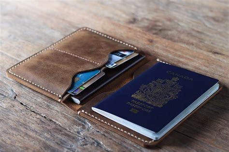 Travel Wallet | Personalized Leather Passport Holder