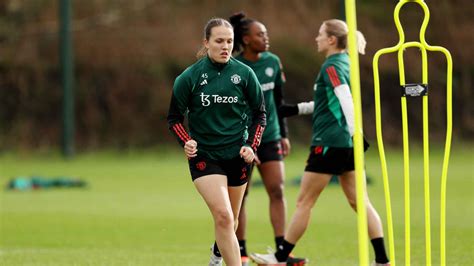 Training highlights as Man Utd Women prepare to face Arsenal in the WSL ...