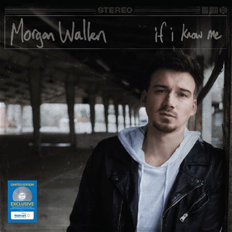 Morgan Wallen - If I Know Me (Walmart Exclusive Black & Silver Smoke Vinyl) - Country LP (Big ...