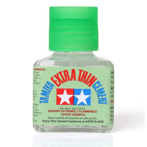 Tamiya 40ml Extra Thin Liquid Glue Cement (87038) - RC master