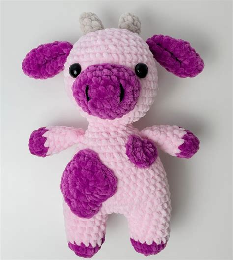 Rose and Lily Amigurumi: Crochet Strawberry Cow - Free Crochet Pattern ...