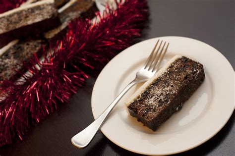 Photo of Slice of Christmas fruit cake | Free christmas images