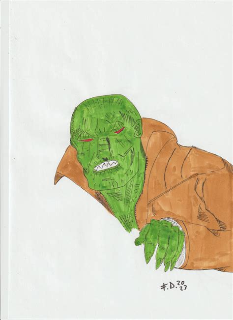 Killer croc colored by federicodd on DeviantArt