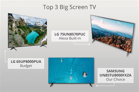 5 Best Big Screen TVs in 2024: Worth Your Money?