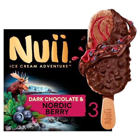 Nuii Ice Cream 3x90ml (All Flavours), £1.92 at Morrisons