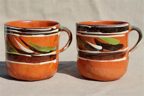 Mexican Glass Coffee Mugs : Mexican Talavera Coffee Mugs - Zinnia Folk ...